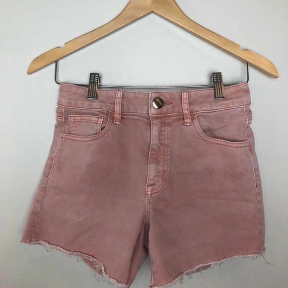 American Eagle Pitfoters pink shorts size 2 - Picture 1 of 4